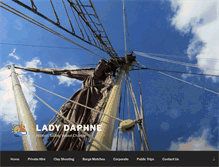 Tablet Screenshot of lady-daphne.co.uk